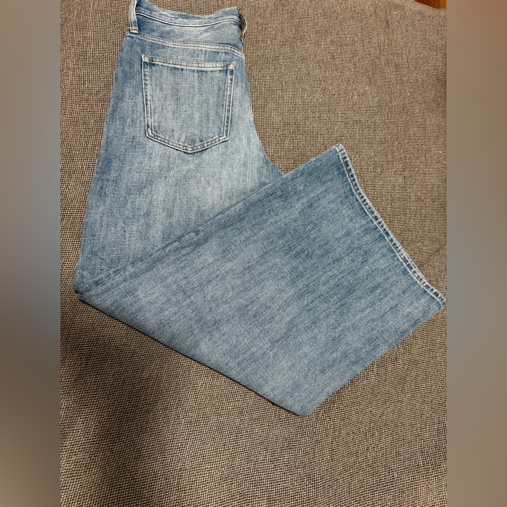 J. Crew High-Rise Super-wide leg jeans